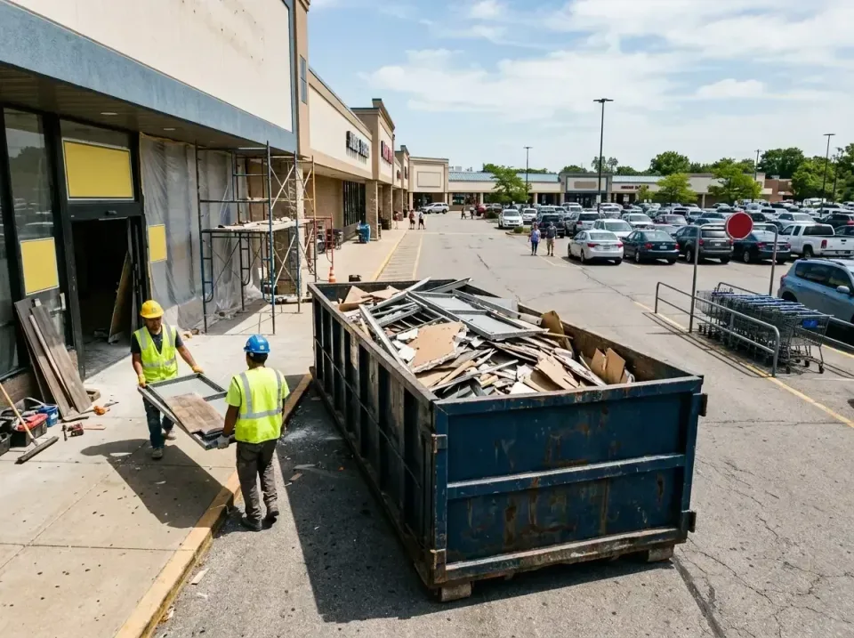 retail-store-renovation-debris-003 — frequently asked questions, Roll-off Dumpster Rentals in Crestwood, MO